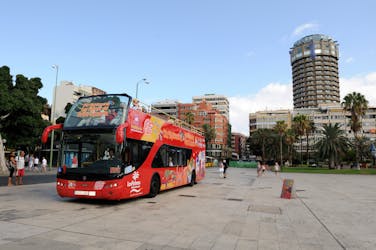 Sightseeing-bustour door Las Palmas de Gran Canaria met toegang voor 1 dag